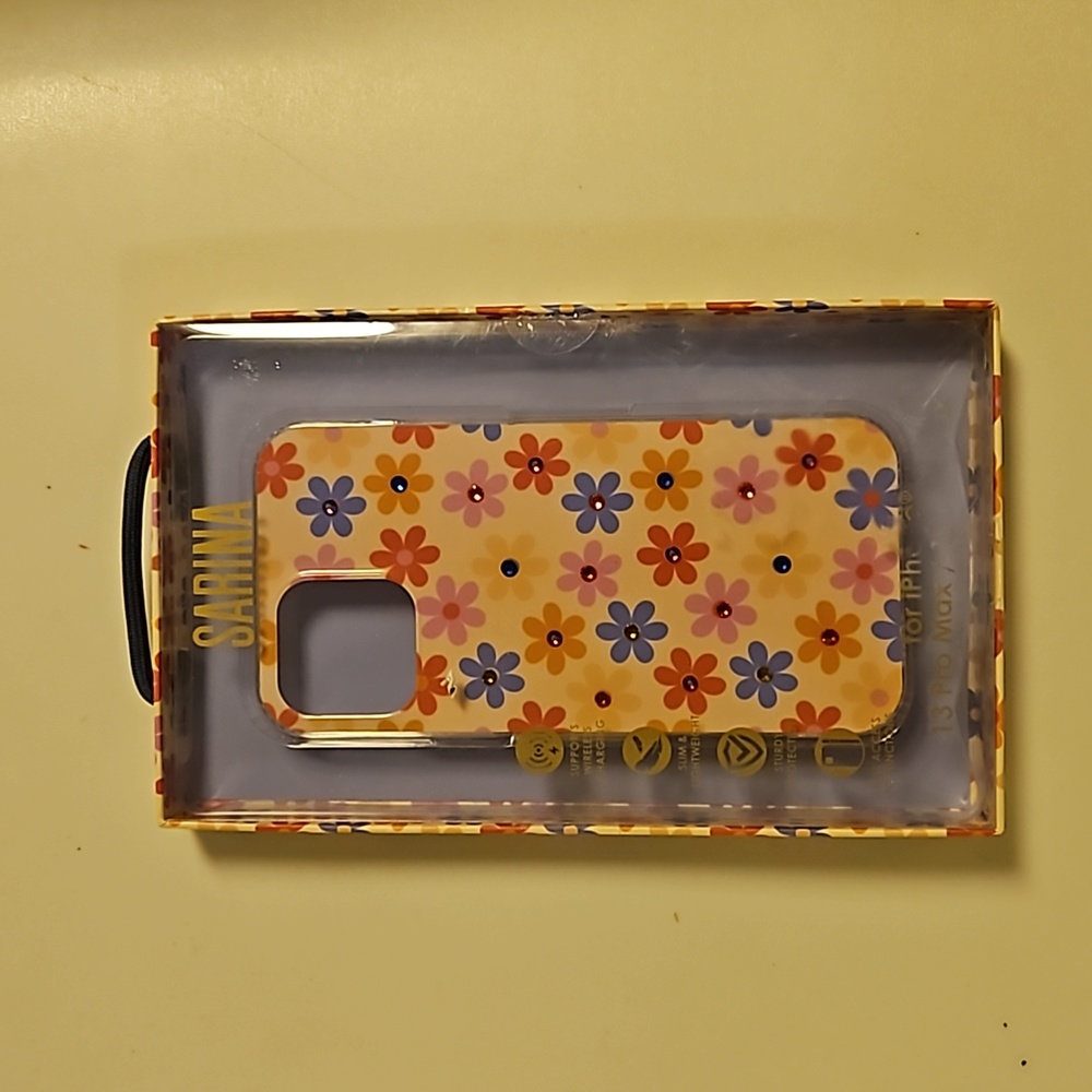 Iphone 12 / 13 pro max floral case